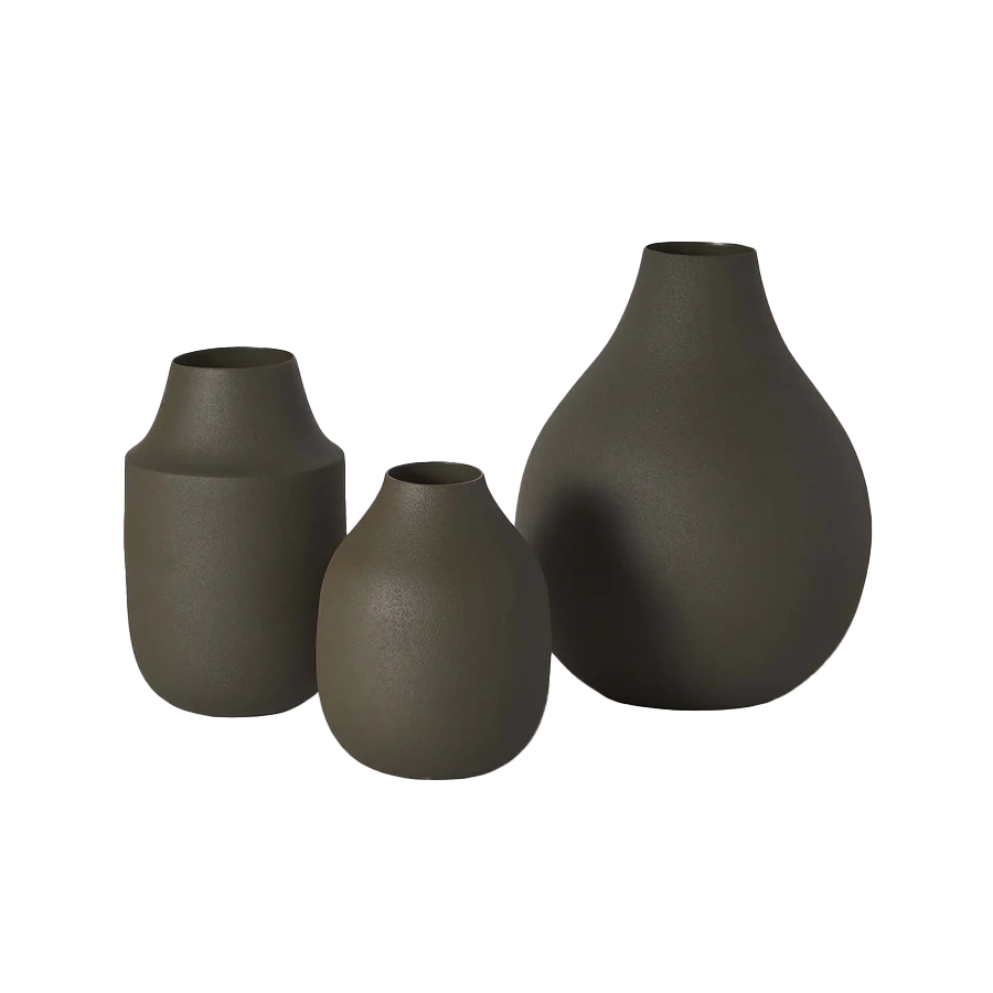 Mona vase olive 11cm