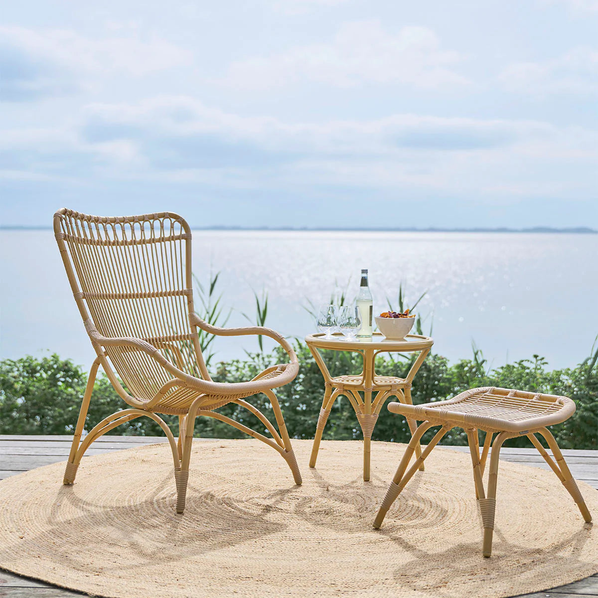 Sika Design outdoor lounge chair natural