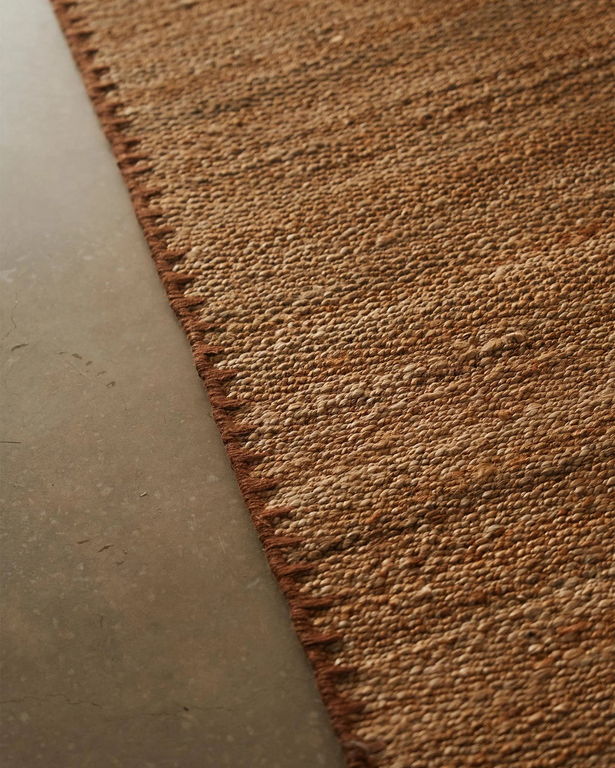 Monroe jute rug biscuit