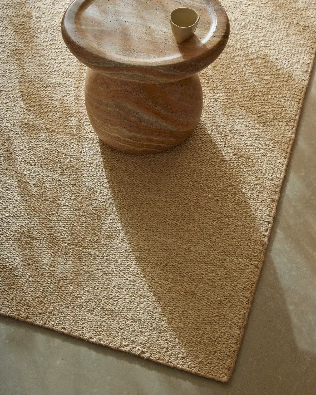 Monroe jute rug oat