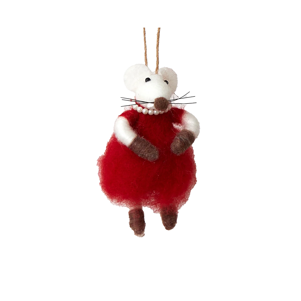 Mrs mouse hanging decoration