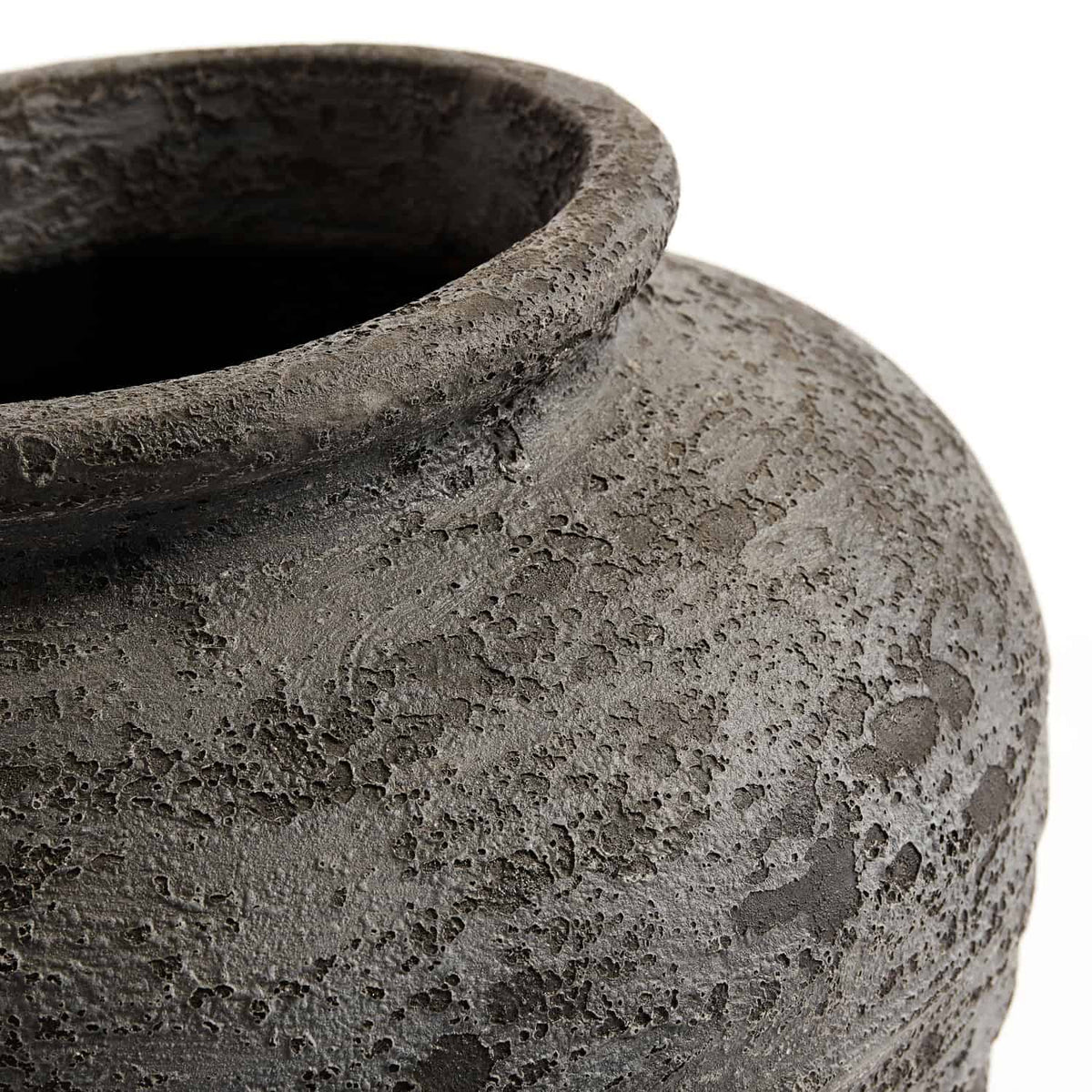 Muubs Melancholia terracotta vessel black 30cm