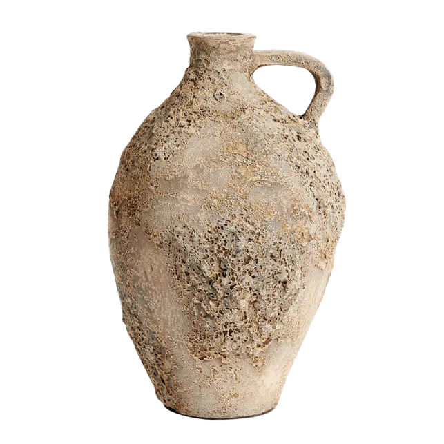 Muubs rustic terracotta jug 42cm