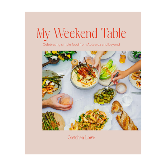My Weekend Table recipe book by Gretchen Lowe