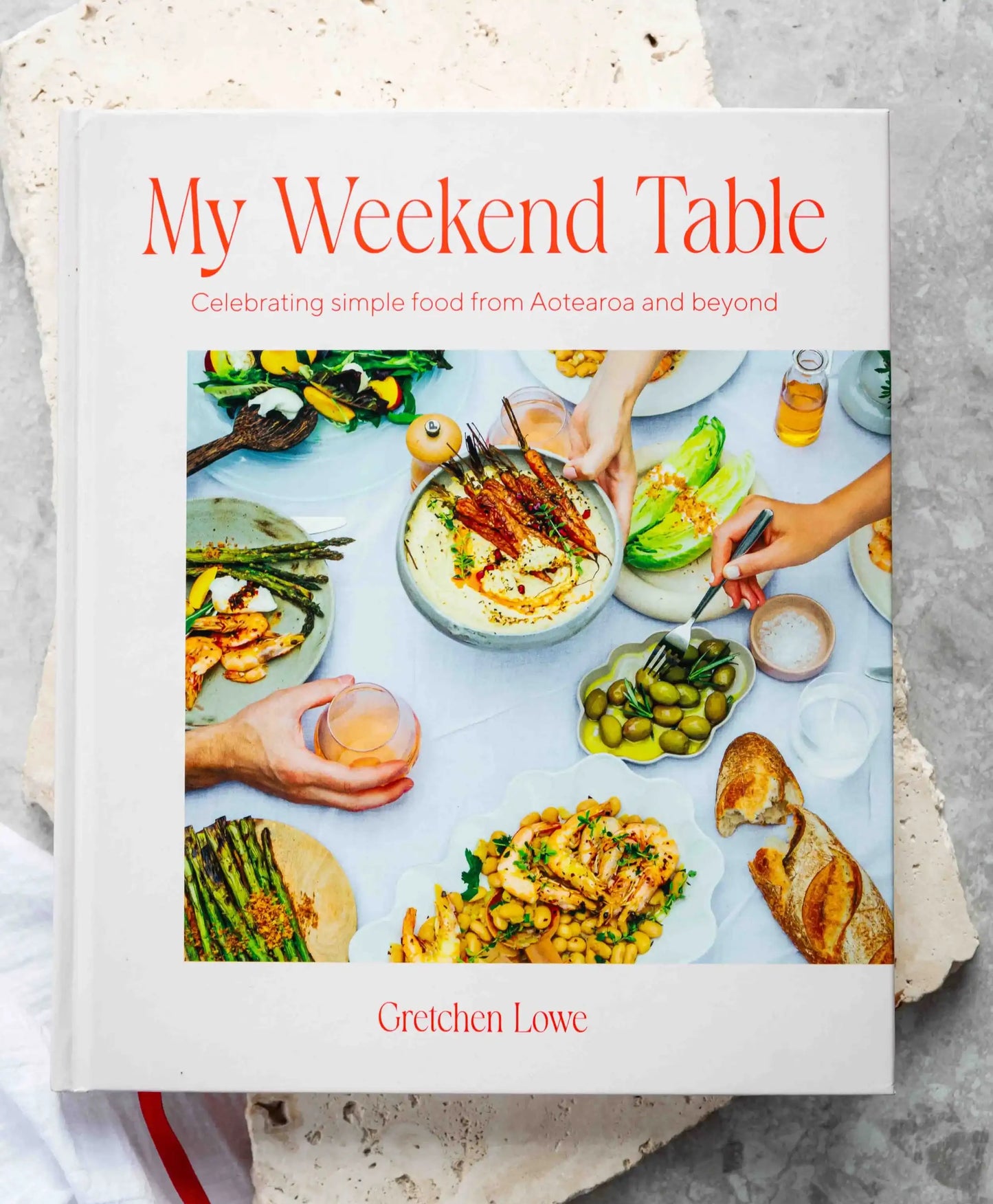 My Weekend Table recipe book by Gretchen Lowe