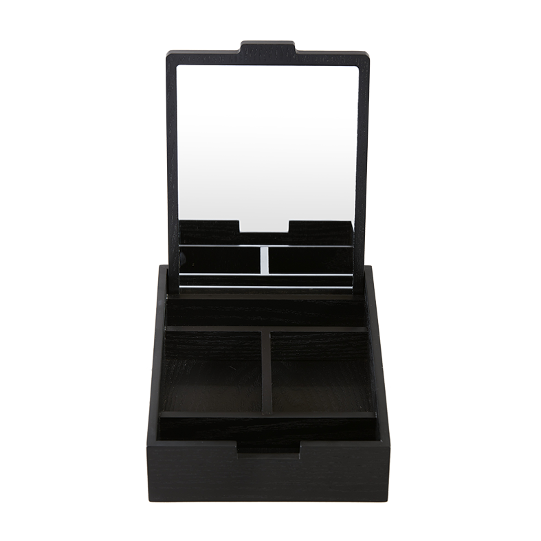 Wooden jewellery box black