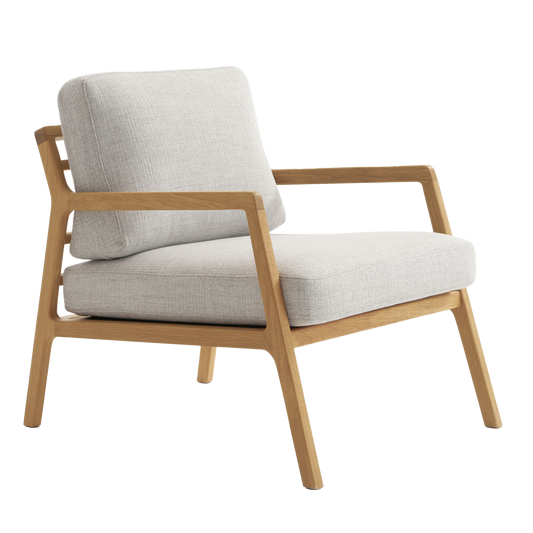 Nysse solid oak armchair diamond