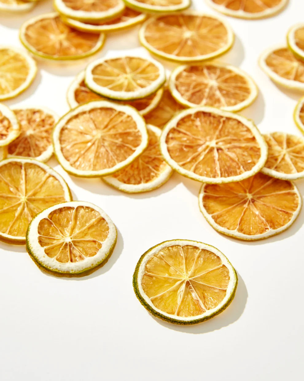 NZ Dehydrated lime slices 65g jar