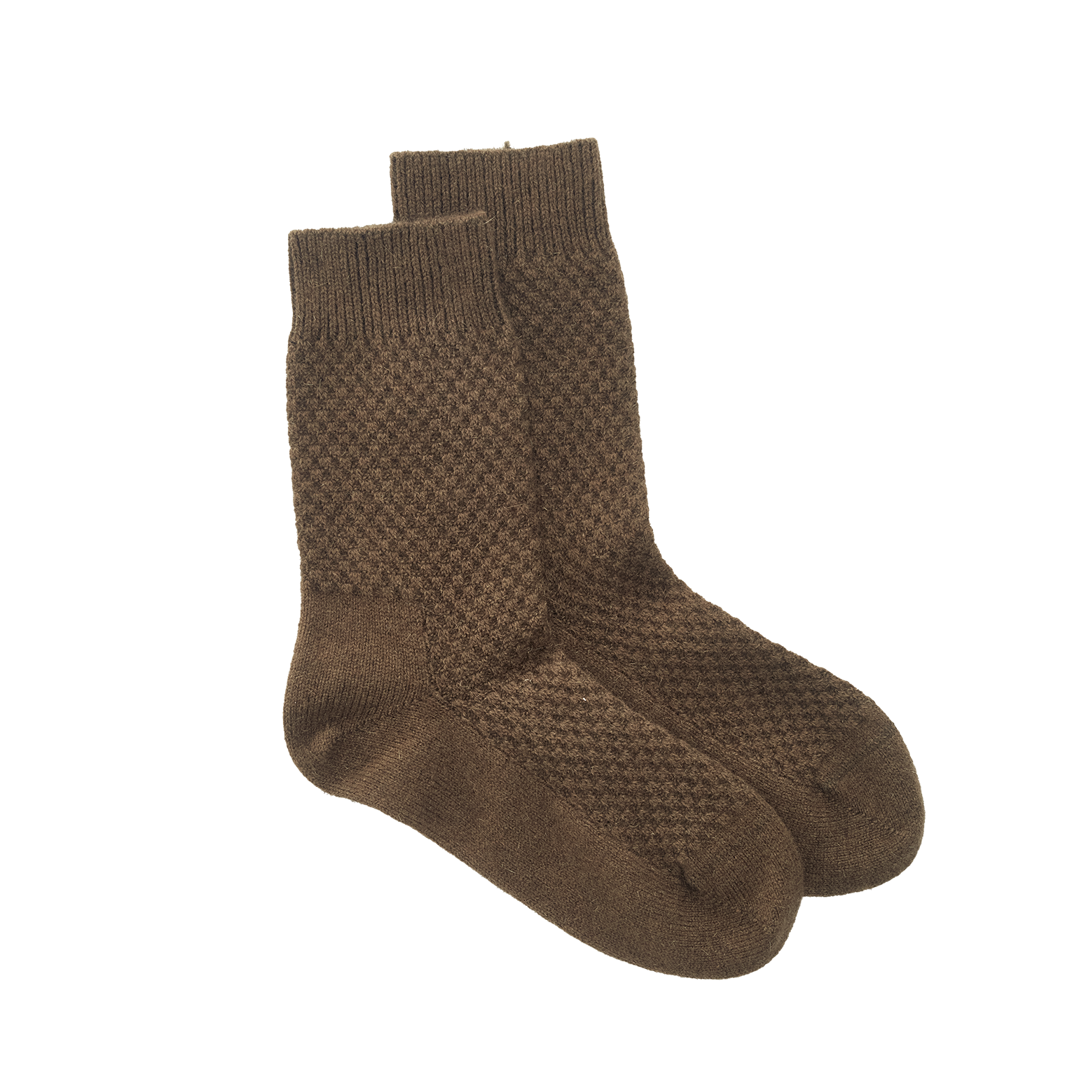 NZ made possum merino honeycomb wool socks olive – green with envy nz