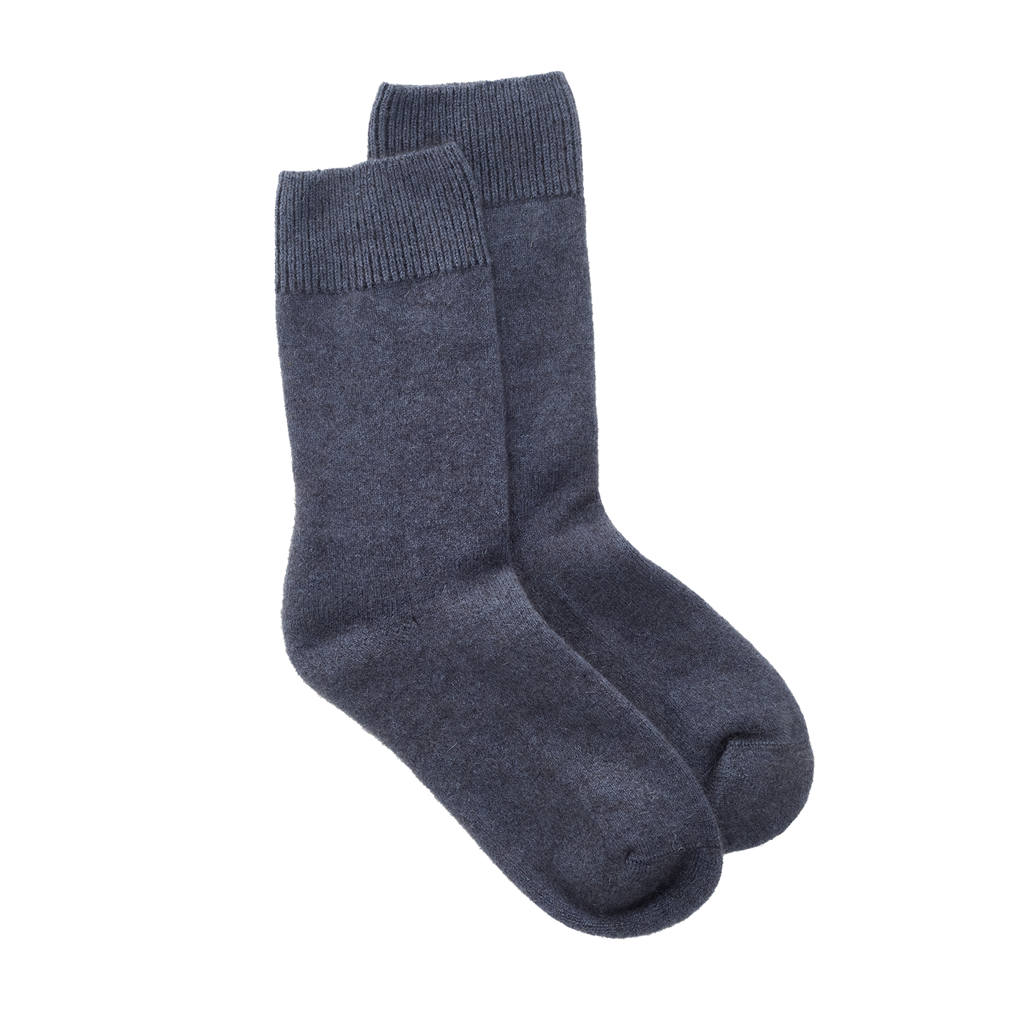 NZ made possum merino wool socks blue