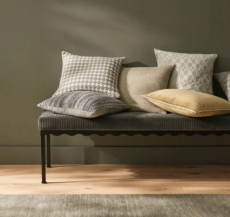 NZ wool blend cushion cover spruce 50cm