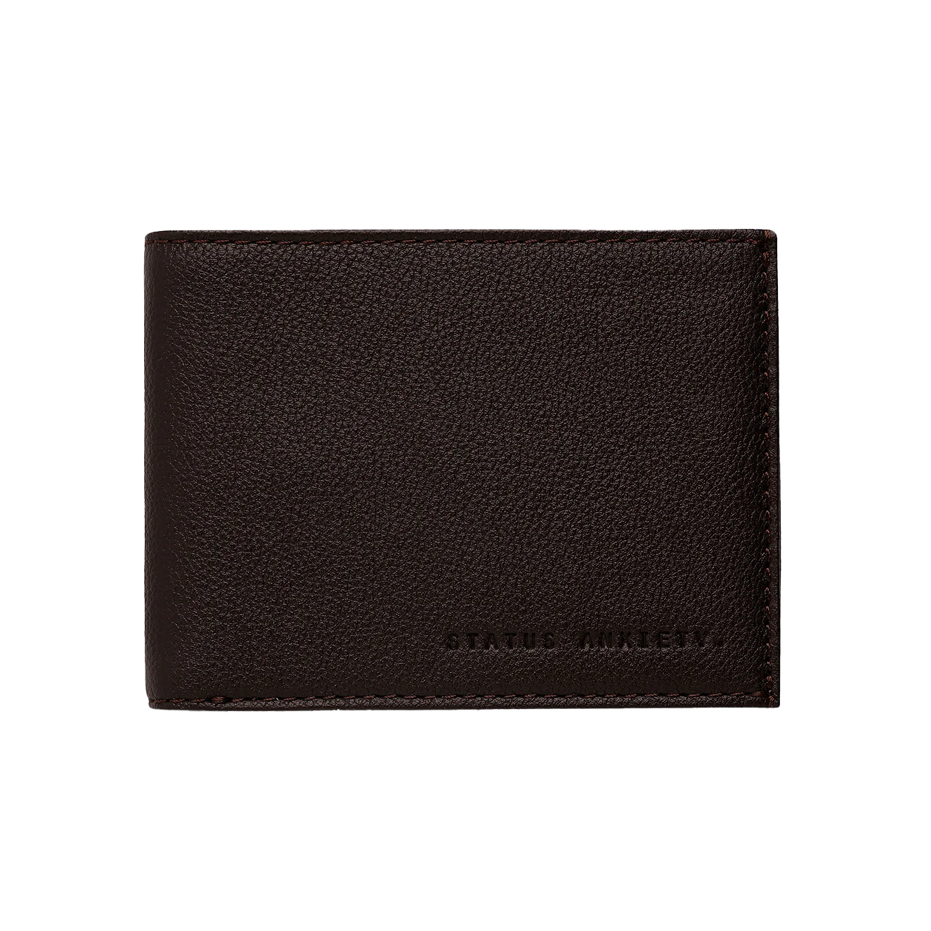 Noah leather wallet chocolate