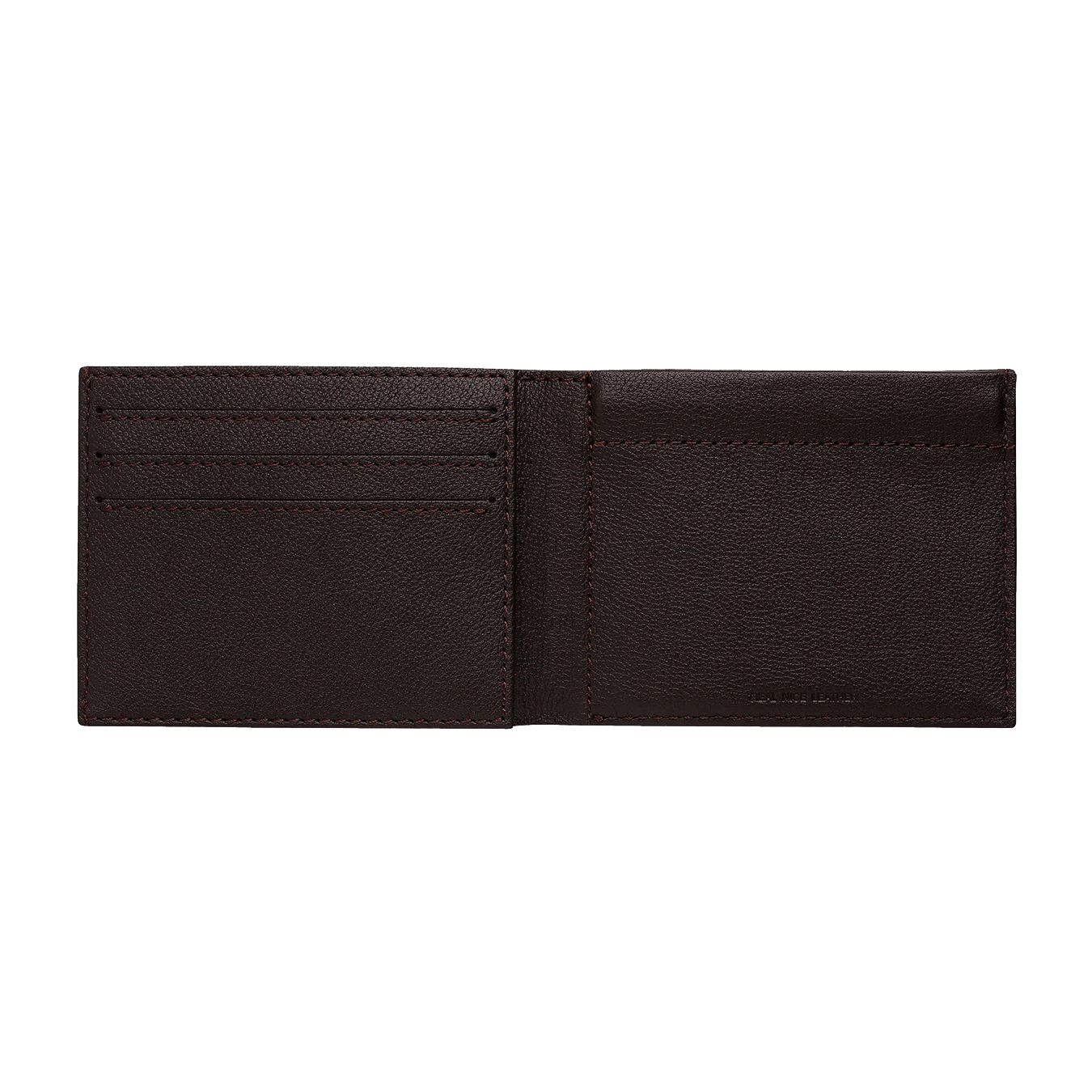 Noah leather wallet chocolate