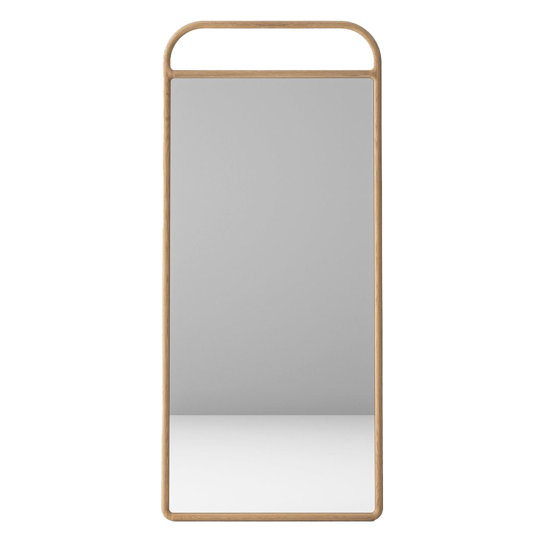 Nord solid oak leaner mirror 180cm natural