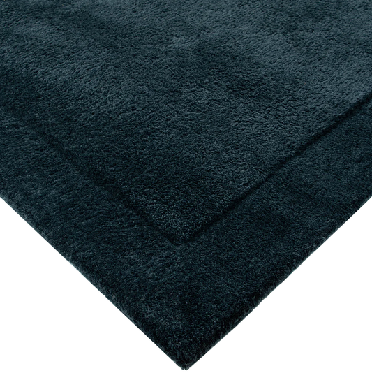 Norfolk NZ wool floor rug ink