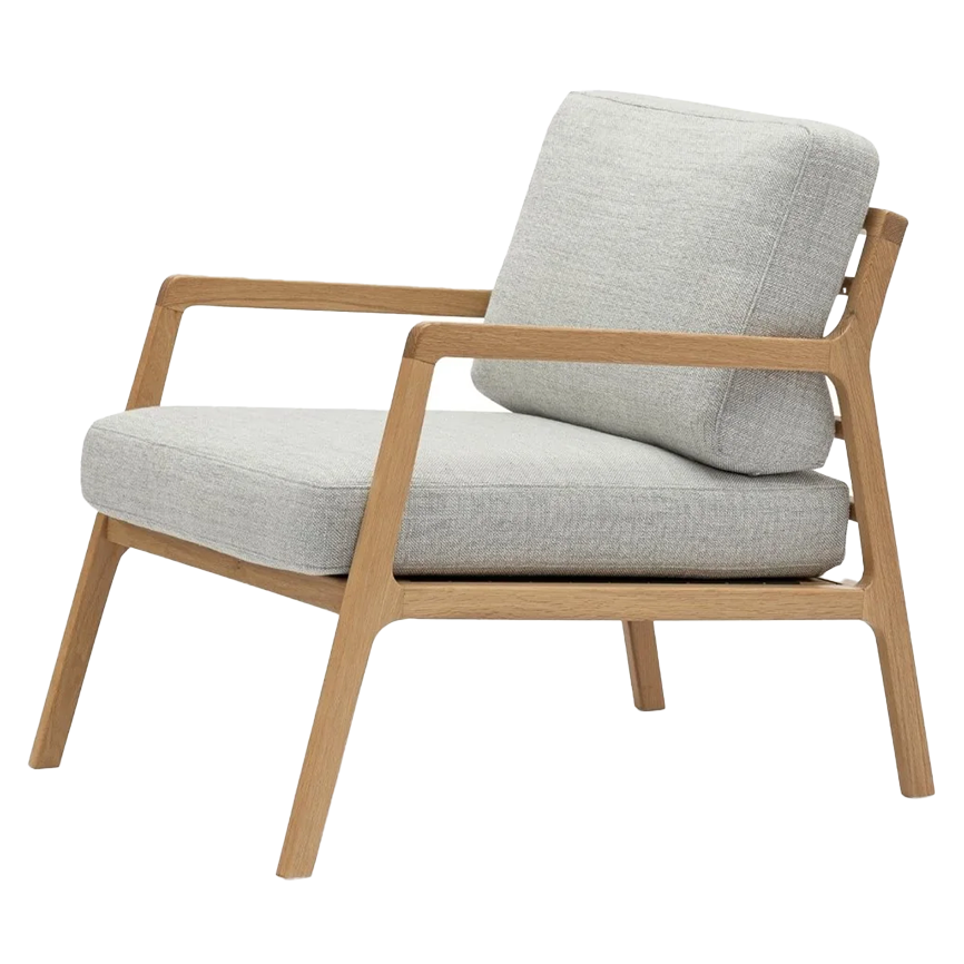 Nysse solid oak armchair diamond