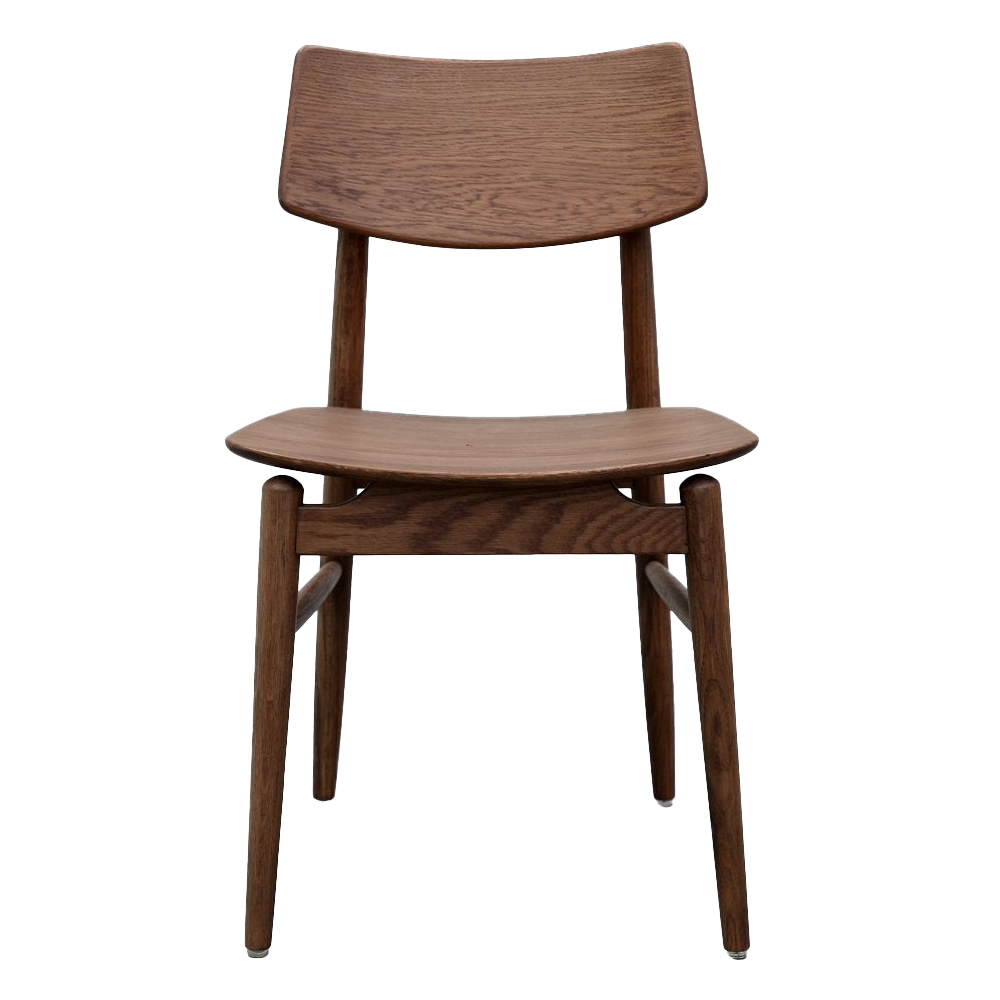 Oscar solid oak dining chair walnut