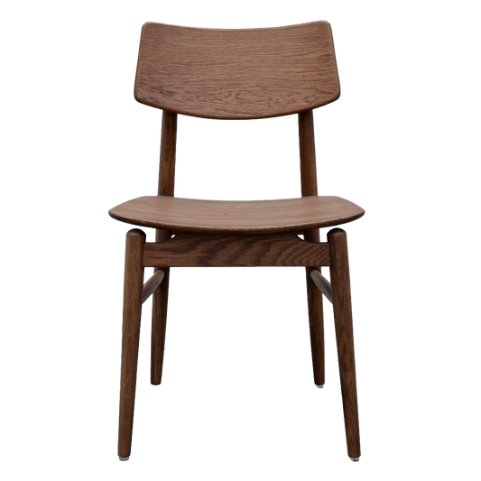 Oscar solid oak dining chair walnut