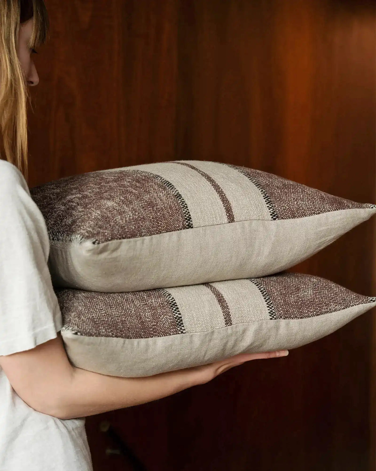 Ottavio cushion cover 50cm mulberry