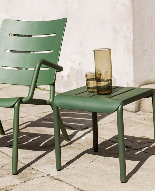 Otto outdoor side table green