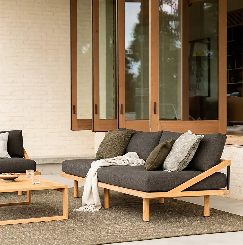 Outdoor Clipper cushion mangrove 40 x 60cm