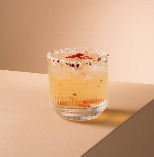 Linear lead free crystal tumbler