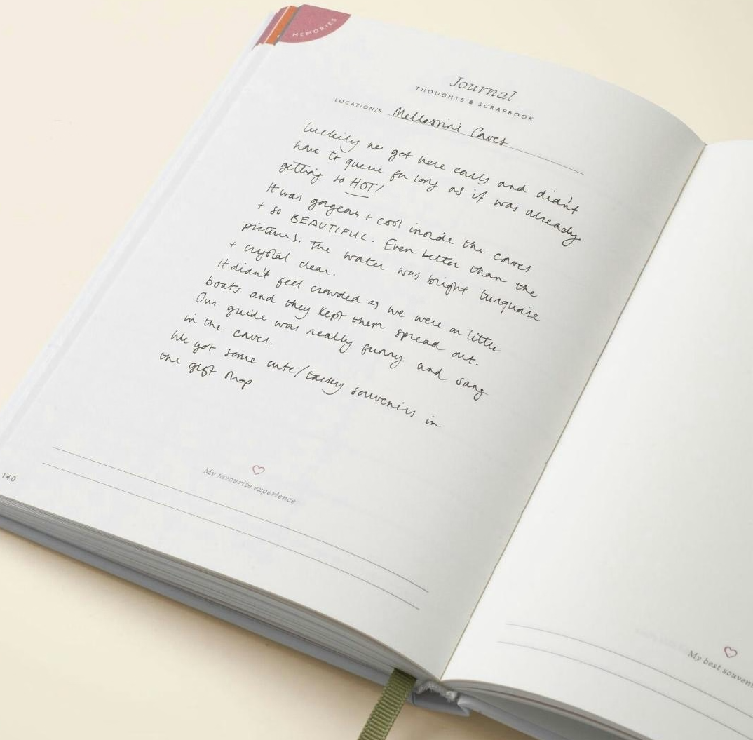 Papier Off Piste hard cover travel journal A5