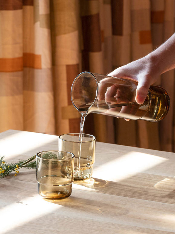 Piccadilly glass carafe smoke