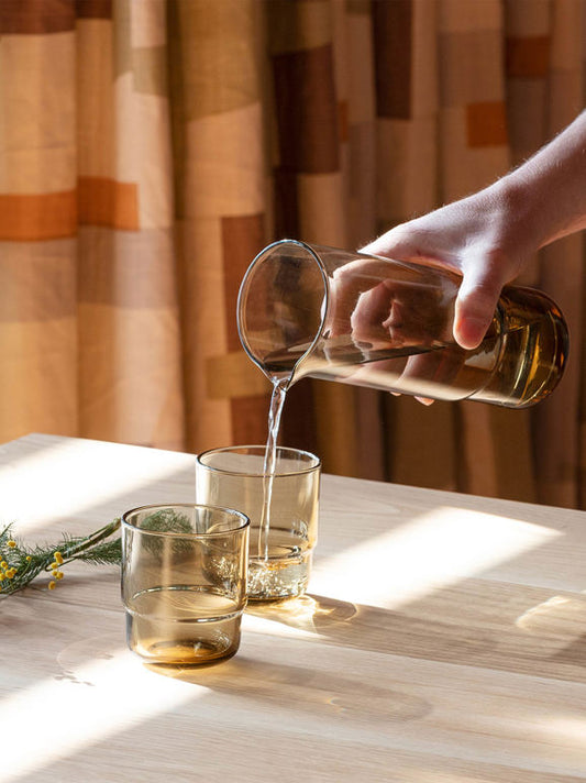 Piccadilly glass carafe smoke