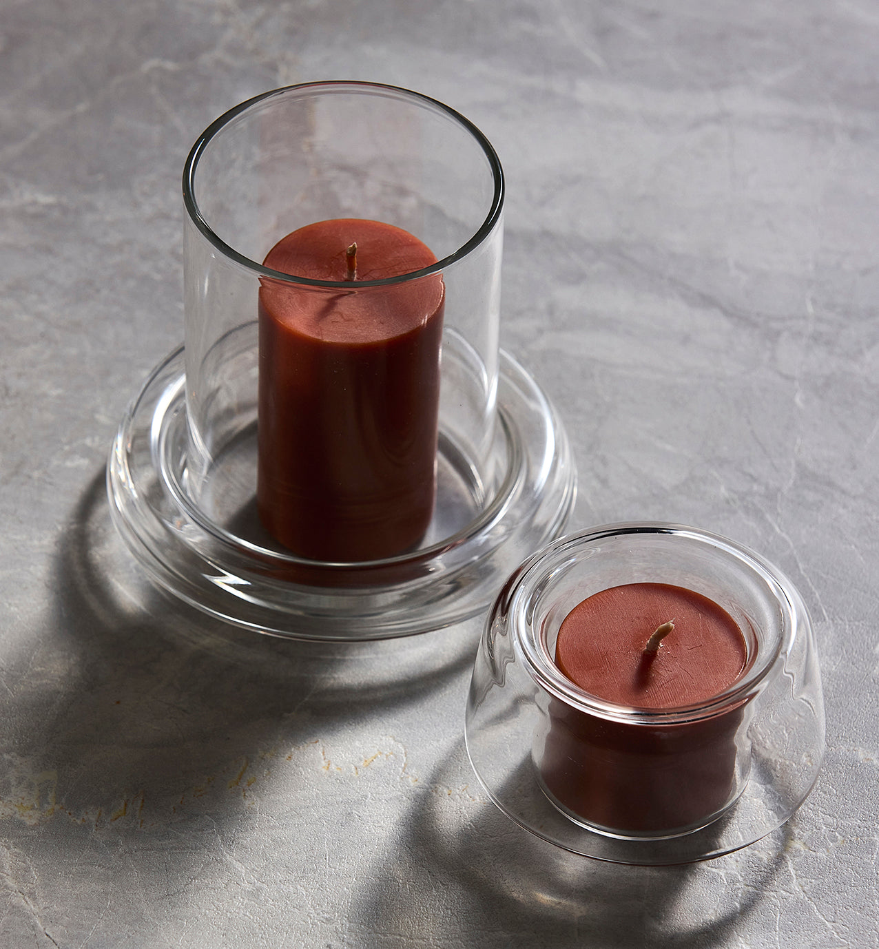 Pillar candle 3.5cm toast