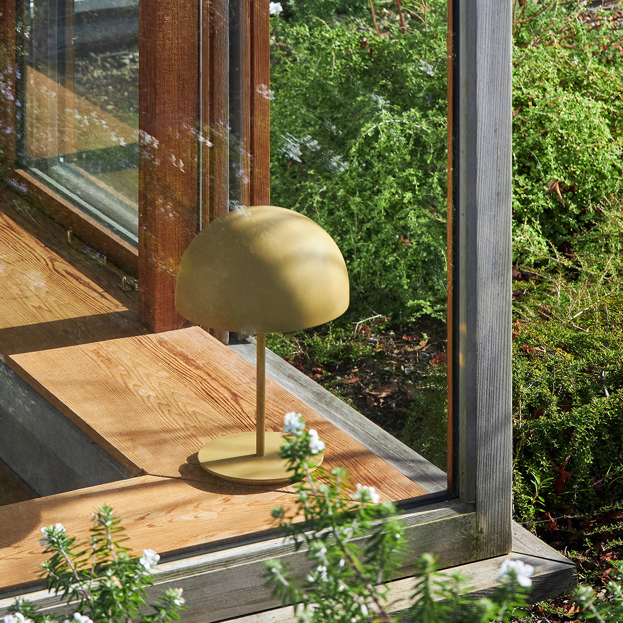 Pin table lamp ochre