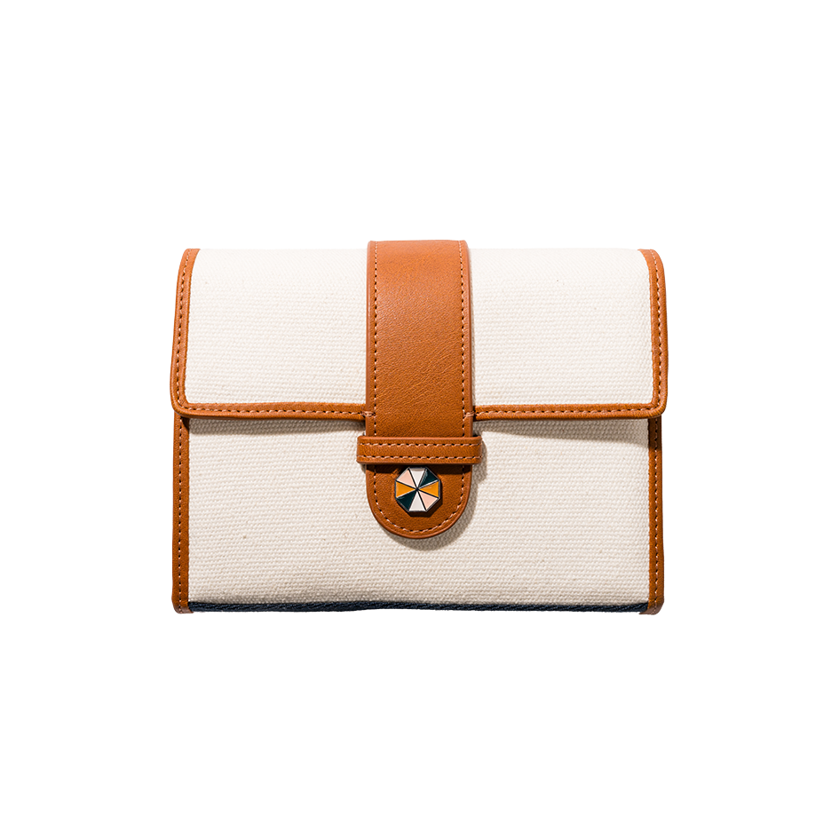 Playing cards set in cotton canvas case