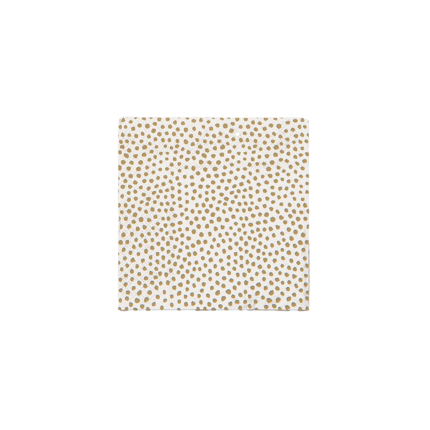 Pois cocktail paper napkins mustard spot