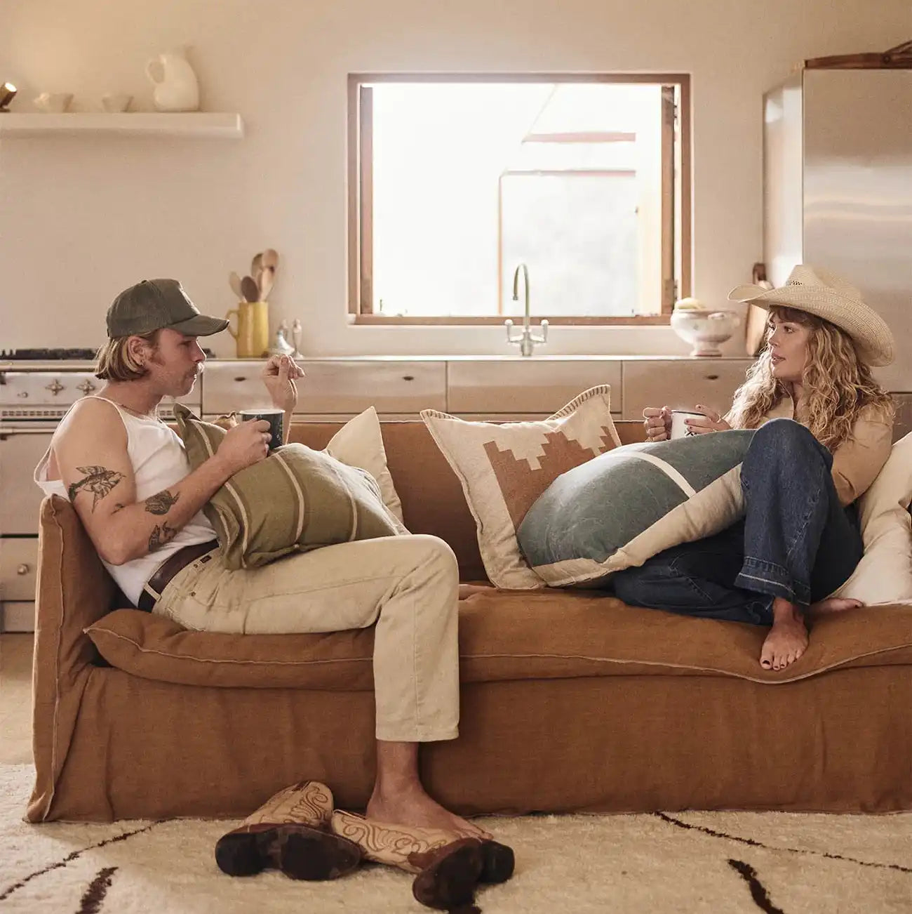 Pony Rider Dusty Creek cushion cover 60cm