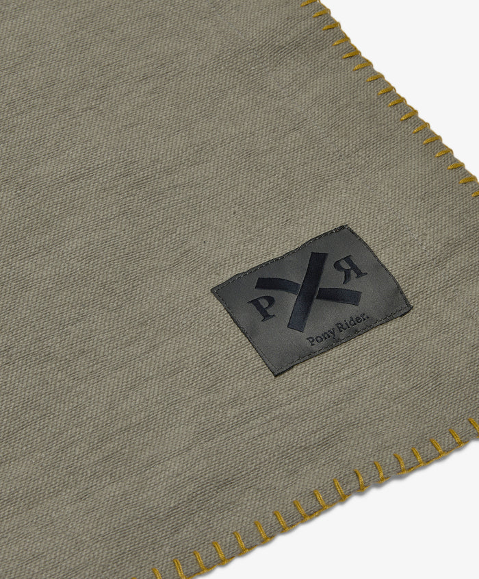 Pony Rider New Yorker blanket 255cm grey green