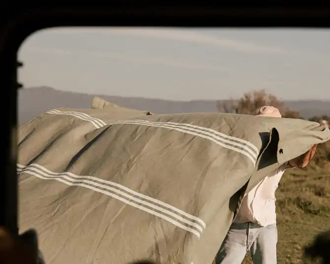 Pony Rider New Yorker blanket 255cm grey green