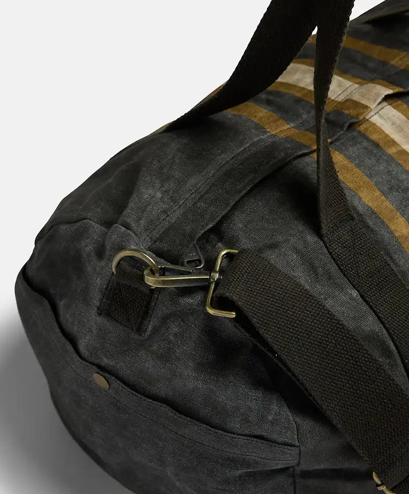 Pony Rider road tripper waxed cotton overnight bag