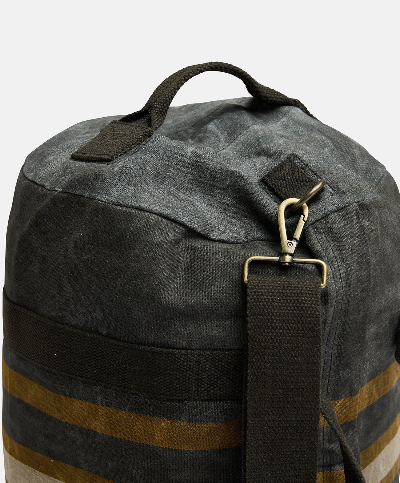 Pony Rider road tripper waxed cotton overnight bag