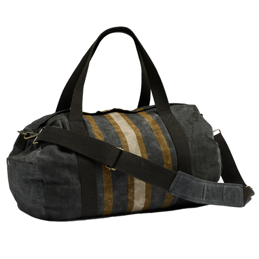 Pony Rider road tripper waxed cotton overnight bag