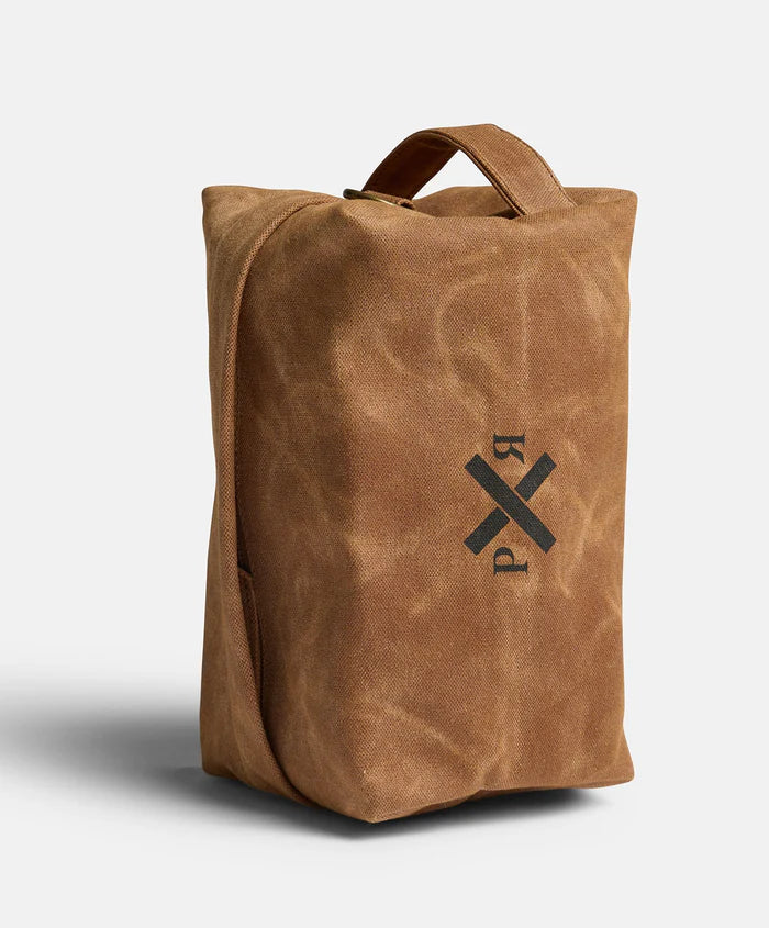 Pony Rider canvas toiletry bag spice