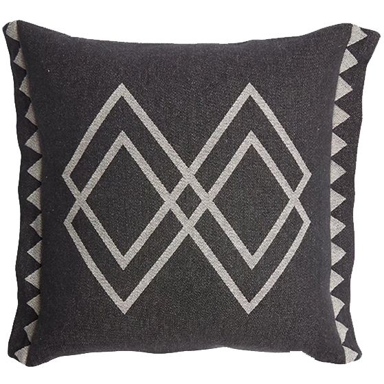 Pony Rider dawn ranger reversible cushion cover 55cm black