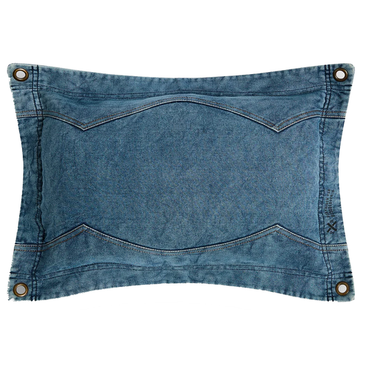 Pony Rider Outlander cushion cover 35 x 55cm denim