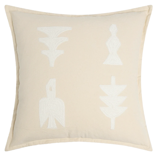 Pony Rider elements cushion cover 55cm oat