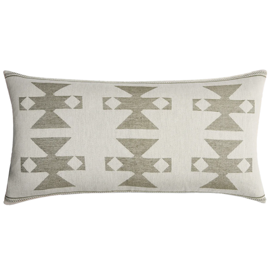 Pony Rider Forest Trail cushion cover 85 x 45cm dark olive