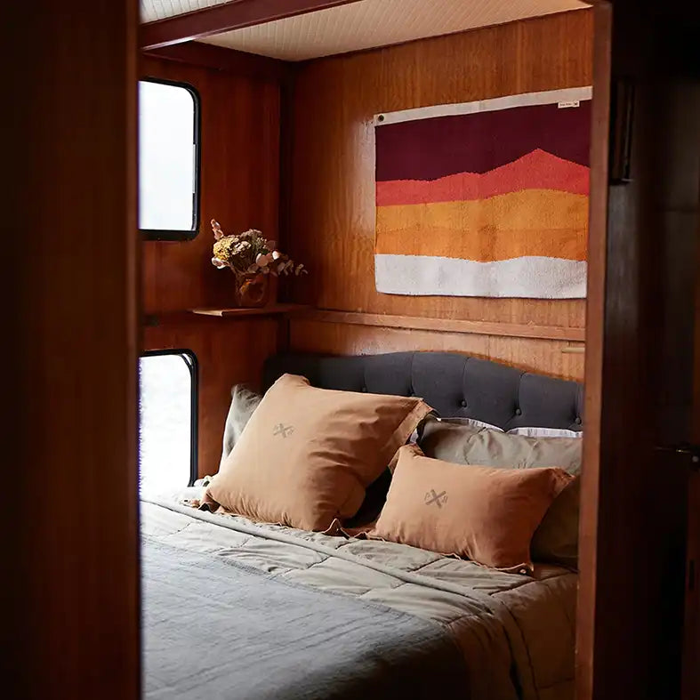 Pony Rider highlander cushion cover 35x55cm spice