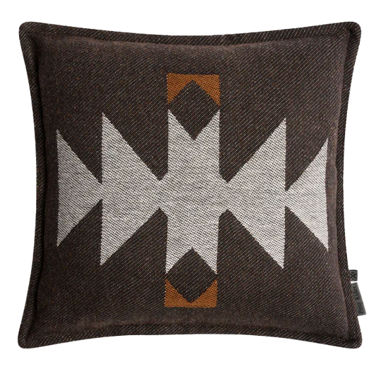 Pony Rider rocky peaks cushion cover 45cm black