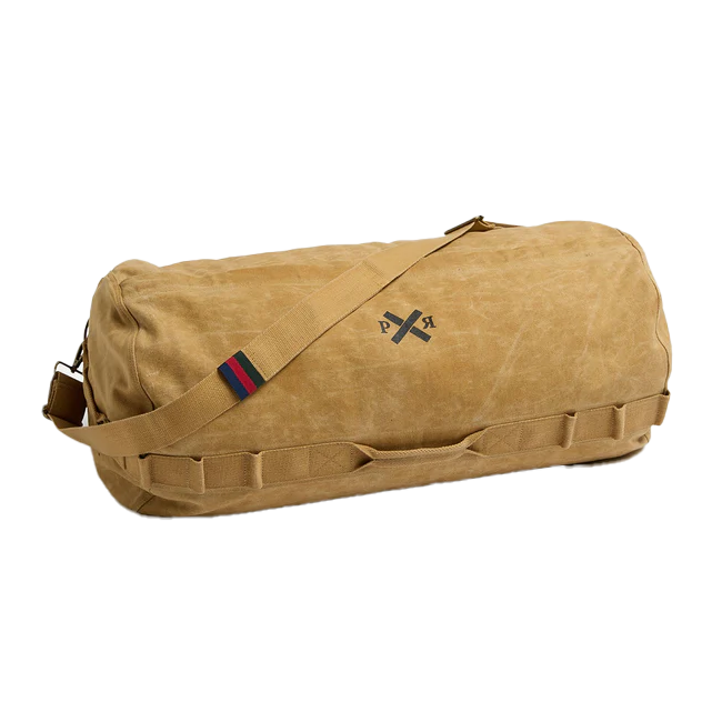 Pony Rider waxed canvas duffle bag clay