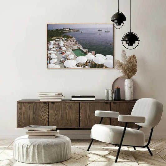 Slim Aarons 'Pool by the Sea' photographic print