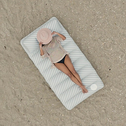 Pool lounger 180cm clay