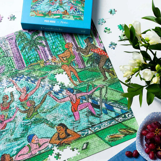 Poolside 1000-piece jigsaw puzzle